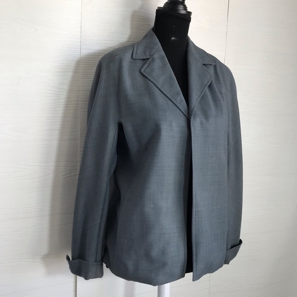 ESCADA Margaretha Ley Guadeloupe Super 110 Jacket Blazer made in ITALY. Size 38 - Picture 3 of 13